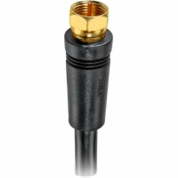 Rca 6 ft. Coaxial Cable with RG6 Connectors - Black RC85227